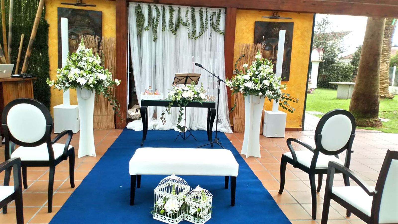 Arreglo floral ceremonia civil - Imagen 1