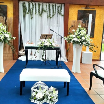 Arreglo floral ceremonia civil - Imagen 1